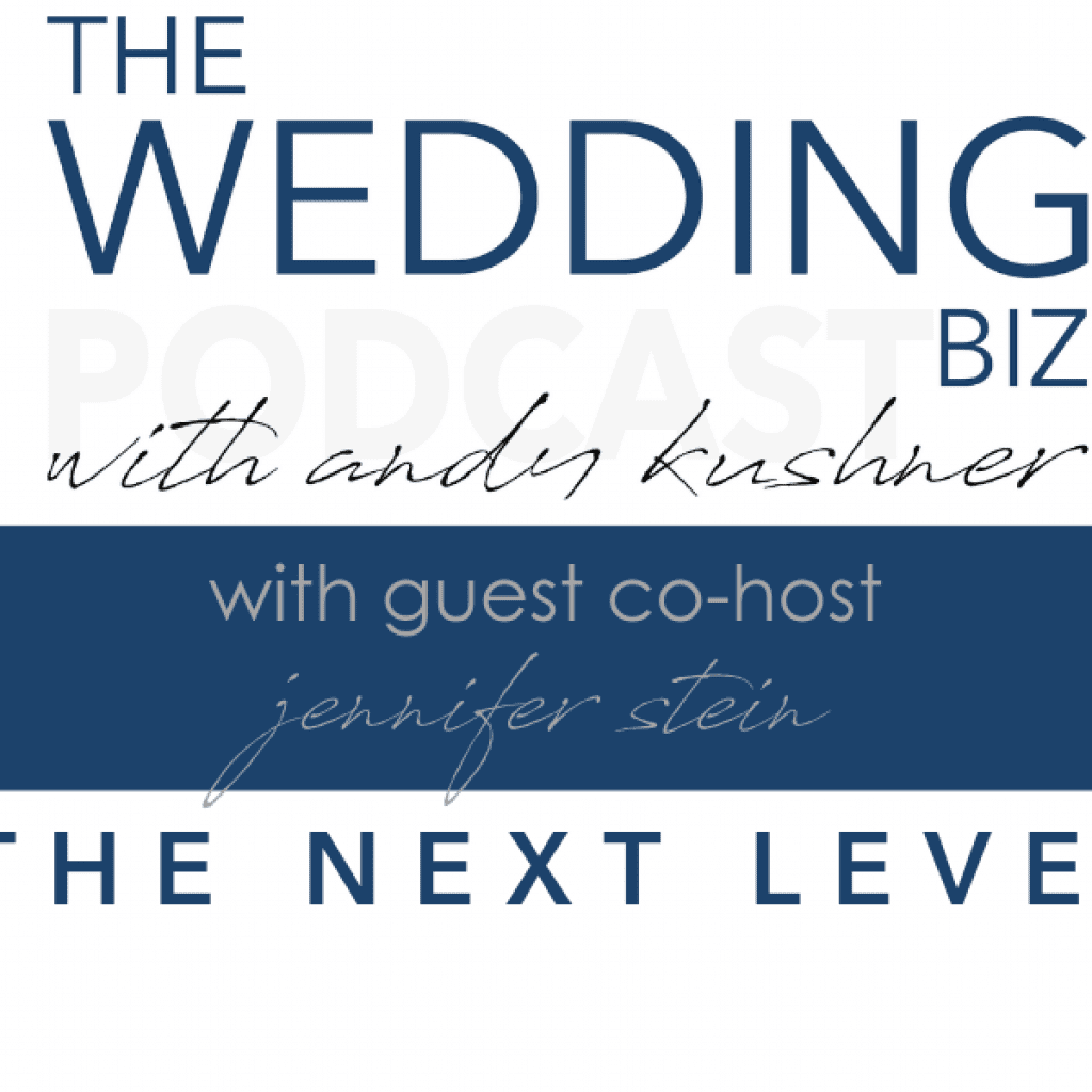 Join Andy Kushner and guest co-host, Jennifer Stein, Editor-In-Chief of Destination I Do Magazine, in today’s episode of The Next Level! Today Andy and Jennifer discuss key topics from last week’s interview of event planner and designer, Rishi Patel, CEO of HMR Designs.

Jennifer Stein is also the Co-Founder of Destination I Do Magazine, the premier magazine for Destination Weddings. It was Jennifer’s own desire to have a destination wedding that led her to the destination wedding industry!
