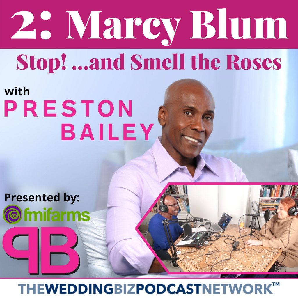 Join Preston as he invites his very first guest and longtime friend, Marcy Blum! Marcy is a New York City-based wedding and event planner. Sought after internationally, she has over 30 years of experience crafting events with sanity, humor, innovation, and style. Marcy creates events that stimulate the senses and awe guests with an attention to detail and flair for the unimaginable, while creating a seamless and enjoyable experience for clients. She has certainly earned being named one of the best planners in the world by various reputable publications, including Vogue, Weddings Magazine, Bazaar, and The New York Times Magazine. On this episode, Marcy and Preston get VERY personal, as they discuss how they have dealt with jealousy, keeping it real with others, and politics. Listen in....