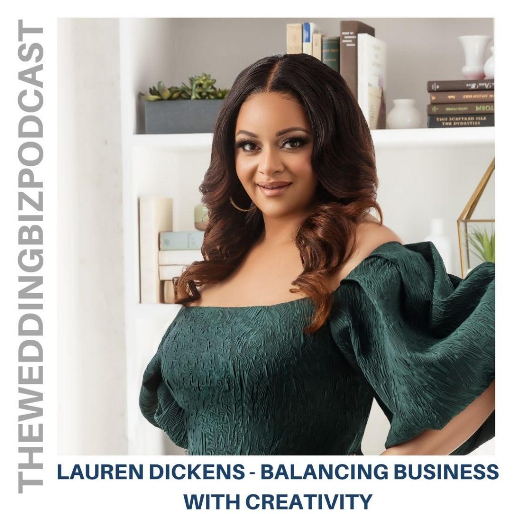 Listen as Andy interviews Lauren Dickens, founder and lead designer with Elle Audrey, a luxury planning and design company based out of New York City. Although she loved parties when she was a child because she always enjoyed the ones that her grandmother hosted, Lauren didn’t go into the wedding planning business until well into her adulthood after hosting a friend’s baby shower. Hosting events then became a hobby until it finally became an entrepreneurial career.

Lauren is unique in that she doesn’t like cookie cutter methods. She has a unique and personalized brand that has become her signature. In fact, she always wants to go all out and be very creative but sometimes can’t take it as far as she would like because of budget constraints. She also has to find a balance between business and creativity which she does, in part, with business partners and personal assistants. She has managed to find these balances and does so successfully, as Elle Audrey is nothing if not successful!

The jump from the corporate world to a world of entrepreneurship can often be a scary one, and it most certainly was for Lauren. She took a leap of faith by leaving a job where she was earning a definite income and hoping that she could make it as an entrepreneur, but it definitely paid off for her! She offers advice to people looking to go down a similar path as hers and/or people who already are on that path but are looking to take it to the next level, suggesting that people today not do what she did and take that leap of faith because of the times that we currently live in. She also encourages entrepreneurs to not take on every single prospective client because you and the client need to be good matches for each other. She says to not focus too much energy on your Instagram page and to scale your business, and she, finally, enthusiastically recommends raising your prices once every year or two.

Andy said that he had a blast interviewing Lauren in this episode and hopes that you will enjoy listening to his conversation with her! Please be sure to share this episode with at least three friends who you think would enjoy it and/or benefit from it. We would also very much appreciate a review and hope that you will join us next time on The Wedding Biz.

 

Have you heard about the brand new show on The Wedding Biz Network, Stop and Smell the Roses with Preston Bailey? Listen as Preston shares the secrets, tools, and technologies behind his extraordinary ability to create a theatrical environment out of any space. Also, don’t forget about Sean Low’s podcast The Business of Being Creative, where Sean discusses the power of being niched, pricing strategies, metrics of success, and so much more. You can find both shows on The Wedding Biz Network.
